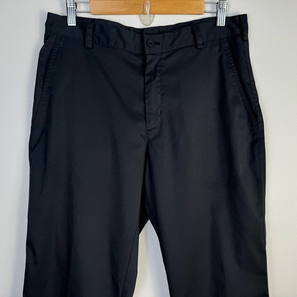 Nike Golf Pants Size 32x32 Black Stretch Quick Dry Dri Fit Outdoor Athletic - Picture 2 of 10